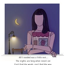 Closed mood. Traditional illustration project by Daniela - 01.24.2022