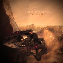 Colonization to mars. Art Direction, Photograph, Post-production, Film, Photo Retouching, Photographic Composition, Photomontage, and Matte Painting project by Berna Spacarotella - 01.24.2022