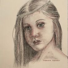 Mi Proyecto del curso: Dibujo de retrato clásico: el método del Renacimiento. Un proyecto de Bellas Artes, Bocetado, Dibujo, Dibujo de Retrato, Dibujo realista y Dibujo artístico de Marcela Pacheco Weber - 24.01.2022