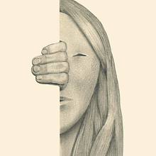 Masked Figure. Traditional illustration, Pencil Drawing, Stor, telling, and Sketchbook project by Jesse Scott - 01.24.2022