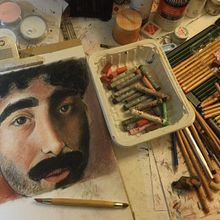 Mon projet du cours : Portrait réaliste à la craie pastel Ein Projekt aus dem Bereich Traditionelle Illustration, Bildende Künste, Zeichnung und Porträtzeichnung von annaliligi - 24.01.2022