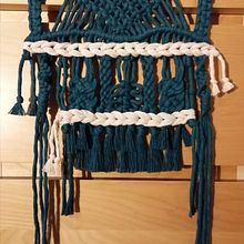 Mi Proyecto del curso: Macramé: nudos básicos y complejos. Accessor, Design, Interior Design, Decoration, Fiber Arts, Macramé, and Textile Design project by bsguisado - 01.24.2022