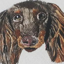 Mi Proyecto del curso: Needle painting para principiantes. Embroider, Naturalistic Illustration, and Textile Design project by Mayra Guadarrama - 01.21.2022
