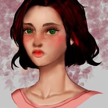 Mi Proyecto del curso: Retratos digitales de fantasía con Photoshop. Traditional illustration, Drawing, Digital Illustration, Portrait Drawing, Digital Drawing, and Digital Painting project by Galilea Vallejo - 01.24.2022