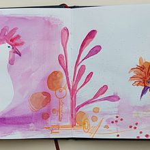 My project in Creative Watercolor Sketching for Beginners course. Traditional illustration, Sketching, Creativit, Drawing, Watercolor Painting, and Sketchbook project by Esther Middel - 01.25.2022
