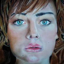 Mi Proyecto del curso: Retrato realista al pastel tiza. Traditional illustration, Fine Arts, Drawing, Portrait Drawing, and Realistic Drawing project by Beatriz Lopez Lopez - 01.25.2022