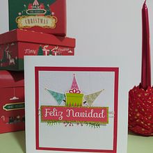 Tarjeta Navidad. Un proyecto de Diseño de papelería				 de Maria Eugenia Lanzara Llorens - 25.01.2022