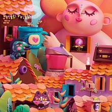 Mi Proyecto del curso: Teoría del color: cómo aplicarla a tus imágenes. Projekt z dziedziny Ilustracja c, frowa, Concept art, Malarstwo c, frowe i Teoria barw użytkownika Maria Isabel Díez - 08.11.2021