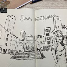 Mein Kursprojekt: Aquarellsketching: Drück deine Ideen aus . Traditional illustration, Sketching, Creativit, Drawing, Watercolor Painting, and Sketchbook project by Co Co - 01.25.2022