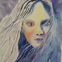 My project in Artistic Portrait with Watercolors course. Projekt z dziedziny  Sztuki piękne,  Malarstwo, Malowanie akwarelą i Portret użytkownika maureenwest2 - 25.01.2022