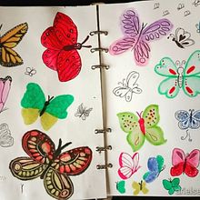 Il mio progetto del corso: Tecniche di illustrazione per sbloccare la tua creatività. Design, Traditional illustration, Fine Arts, Painting, Creativit, Creating with Kids, and Sketchbook project by Elena Chesini - 01.25.2022