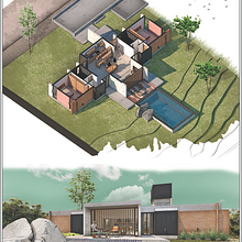 Mi Proyecto del curso: Ilustración digital de proyectos arquitectónicos. Architecture, L, scape Architecture, Digital Illustration, Digital Architecture, and Architectural Illustration project by Henyel Luis Moreno Zavaleta - 01.25.2022