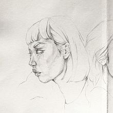 My project in Portrait Sketchbooking: Explore the Human Face course. Projekt z dziedziny Sketching,  R, sunek, Portret,  R, sunek art, st, czn i Sketchbook użytkownika Riemke Aggio-Bruce - 25.01.2022