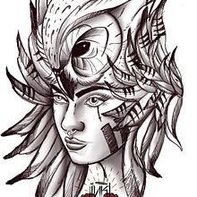 Mi Proyecto del curso: Diseño e ilustración digital de tatuajes con Procreate. Traditional illustration, Graphic Design, Digital Illustration, Tattoo Design, and Digital Drawing project by Hell King - 01.26.2022
