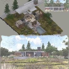 Mi Proyecto del curso: Ilustración digital de proyectos arquitectónicos. Architecture, L, scape Architecture, Digital Illustration, Digital Architecture, and Architectural Illustration project by José Velasco Martín - 01.26.2022
