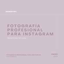 Mi Proyecto del curso: Fotografía profesional para Instagram . % Teté Durán tarafından hazırlanan Reklamcılık, Fotoğrafçılık, Pazarlama, Sos, al Med, a, Mobil Fotoğrafçılık, Ürün Fotoğrafçılığı, Mobil Pazarlama, Instagram, Instagram Fotoğrafçılığı, Ve Yaşam Tarzı Fotoğrafçılığı projesi - 01.26.2022