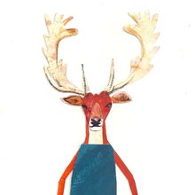 My project in Illustrated Characters with Paper course. Traditional illustration, Character Design, Collage, Paper Craft, Children's Illustration, Creating with Kids, and Narrative project by Zoran Vidaković - 02.05.2022