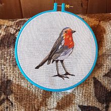 Mi Proyecto del curso: Pintar con hilo: técnicas de ilustración textil. Traditional illustration, Embroider, and Textile Design project by afoc2880 - 01.26.2022