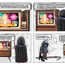 Mass Media. Comic, Composição fotográfica e Ilustração digital projeto de Rafael Serrano - 16.08.2021