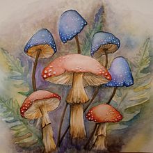 Mi Proyecto del curso: Técnicas de acuarela en negativo para ilustración botánica. Traditional illustration, Watercolor Painting, and Botanical Illustration project by Paula FERREYRA - 01.27.2022