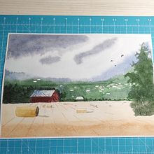 Mi Proyecto del curso: Paisajes en acuarela: técnicas y herramientas experimentales. Fine Arts, Painting, and Watercolor Painting project by Francisco Pérez Velasco - 01.26.2022
