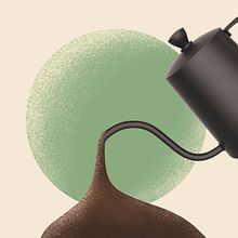 Coffe product concept. Traditional illustration, Design, Br, ing, Identit, Graphic Design, Product Design, Social Media, Creativit, Photographic Lighting, and Digital Illustration project by Federica De falco - 01.27.2022