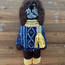My project in Design and Embroidery of Dolls with Punch Needle  course. Projekt z dziedziny  Haft,  Dekoracja wnętrz, To, art,  Haft pętelkow, Wzornictwo tekst i liów użytkownika Isabelle - 27.01.2022