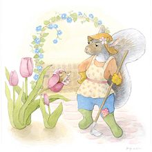 My project in Animal Characters in Watercolor for Children’s Books course. Projekt z dziedziny Trad, c, jna ilustracja,  Sztuki piękne,  Malarstwo,  R, sunek, Malowanie akwarelą, Ilustracje dla dzieci i Narracja użytkownika Sr. Mary Joseph Peterson - 27.01.2022