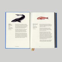 Fish: Recipes from the Sea. Un proyecto de Diseño, Diseño gráfico y Tipografía de Fraser Muggeridge - 13.05.2012