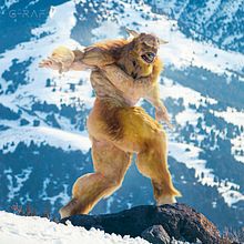 Snow Keeper - Criatura 3D. Un projet de 3D, Animation 3D, Conception de personnages 3D, Modélisation 3D, Sculpture , et Conception de personnages de G-RAF VFX - 27.01.2022