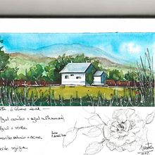 Mi Proyecto del curso: Cuaderno de viaje en acuarela. Un projet de Illustration traditionnelle, Aquarelle, Illustration architecturale , et Carnet de croquis de Marta Moreno - 27.01.2022