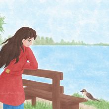 Il mio progetto del corso: Illustrazione ad acquerello di influenza giapponese. Projekt z dziedziny Trad, c, jna ilustracja,  R, sunek i Malowanie akwarelą użytkownika Manuela Piva - 28.01.2022