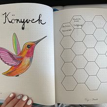 My project in Introduction to Illustrated Bullet Journaling course. Traditional illustration, Arts, Crafts, Lettering, Drawing, Botanical Illustration, DIY, H, and Lettering project by Csilla Gömöri - 01.28.2022
