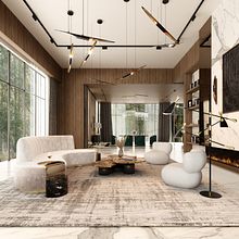 The Forest House. Interior Architecture, Decoration, Interior Decoration, ArchVIZ, and Design project by Ashely Gadeova - 01.11.2022