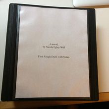 My First Novel. Creative Writing project by Nicole Wall - 01.28.2022