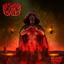 Blood Communion - Metal album cover art for sale. Traditional illustration, 3D, Digital Illustration, and Concept Art project by Mayte C. Goñi - 01.28.2022