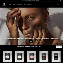 Ellenail.com. Un proyecto de Diseño Web y Desarrollo Web de Herana Solutions - 28.01.2022