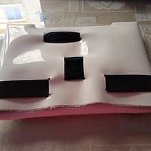 Funda para tableta gráfica. Mi proyecto del curso de Diseño de accesorios en cuero sin costuras.. Un proyecto de Diseño, Diseño de complementos, Artesanía y Costura de Gema Vicedo Ramón - 20.01.2022