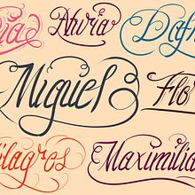 Mi Proyecto del curso: Tatuaje a mano alzada de letras cursivas. Lettering, and Tattoo Design project by Alfonso Nigredo - 12.15.2021