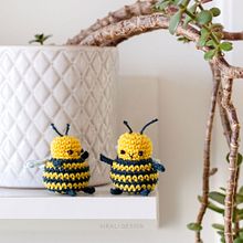 BB l'ape / BB the Bee. Amigurumi, Crochê, DIY, e Design de personagens projeto de Ilaria Caliri - 28.01.2022