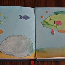 Fish Collage Ein Projekt aus dem Bereich Aquarellmalerei von Barbara Malcolm - 28.01.2022