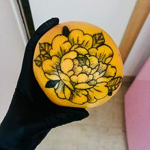 Mon projet du cours : Initiation aux techniques de tatouage. Traditional illustration, Tattoo Design, and Botanical Illustration project by ___thais___ - 01.28.2022