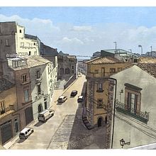 My project in Travel Illustration: Recreate Your Favorite Place course. Traditional illustration, Drawing, and Digital Illustration project by mdzaharchuk - 02.28.2022