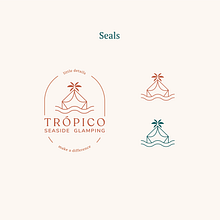 Tropico Branding. Un progetto di Direzione artistica, Br, ing, Br, identit e Graphic design di Aneta Hovhannisyan - 24.01.2022