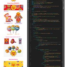 E-mail Chupa-chups HTML/CSS. Web Development project by Ruben Guerrero Muñoz - 01.29.2022