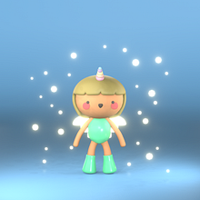 Mi Proyecto del curso: Creación de personajes kawaii en 3D con Blender . Ilustração tradicional, Design de personagens, Ilustração digital, Modelagem 3D, e Mangá projeto de Cris Arco - 09.02.2022