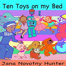 Ten Toys on my Bed Ein Projekt aus dem Bereich Traditionelle Illustration von Jana Hunter - 18.11.2020