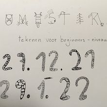 Mijn project van de cursus: Tekenen voor beginners niveau -1. Pencil Drawing, Drawing, Creating with Kids, and Sketchbook project by Renate - 01.29.2022
