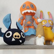 Mi Proyecto del curso: Textile Toys: diseño y creación de personajes en tela . Design de caractere, Coasere & Ilustrație tradițională de Mariana Cervantes - 01.29.2022