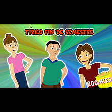 Serie animada Roomies / Animación . Animation project by Diana Janeth Hernández Lagunas - 01.29.2022